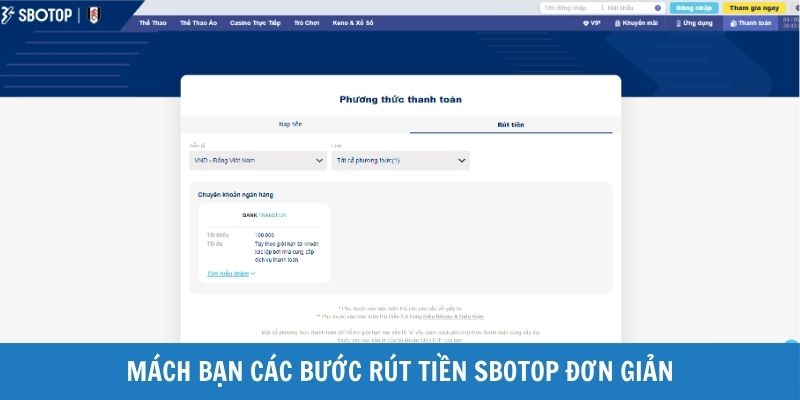 Hướng dẫn người chơi các bước giao dịch đơn giản, nhanh chóng