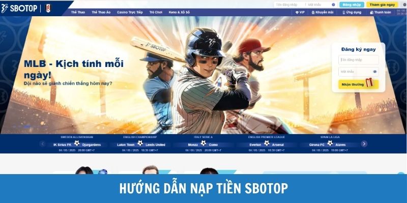 Nạp tiền SBOTOP