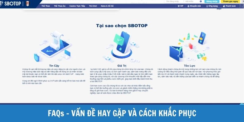 FAQs liên quan đến việc đăng nhập cá cược tại nhà cái